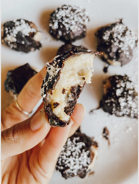 BOMBONES HELADOS DE COCO