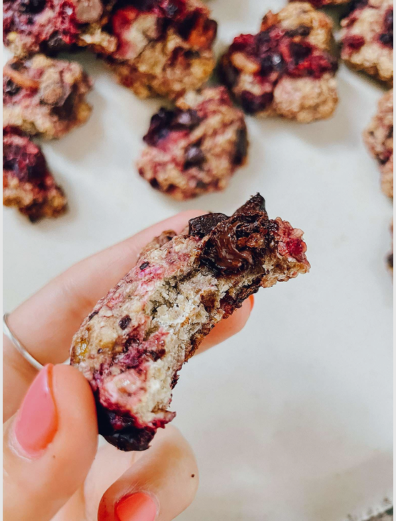 GALLETITAS DE FRAMBUESAS