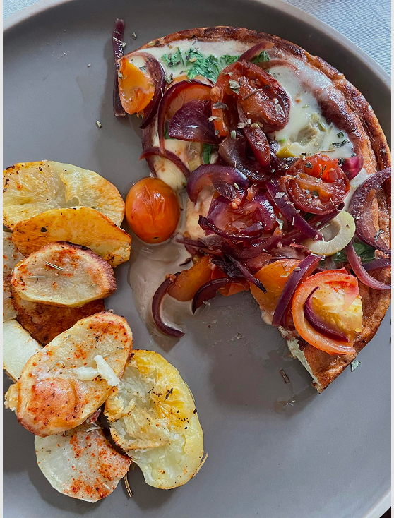 OMELETTE CON VERDURAS