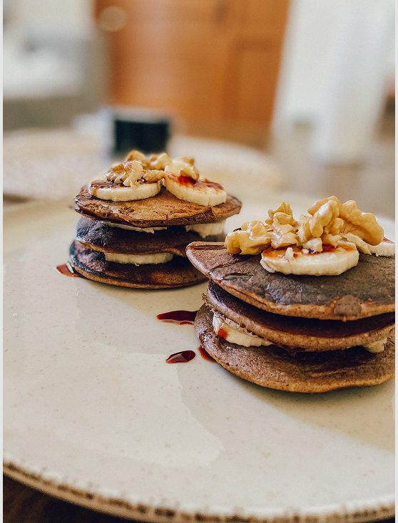 PANCAKES DE AVENA FERMENTADA