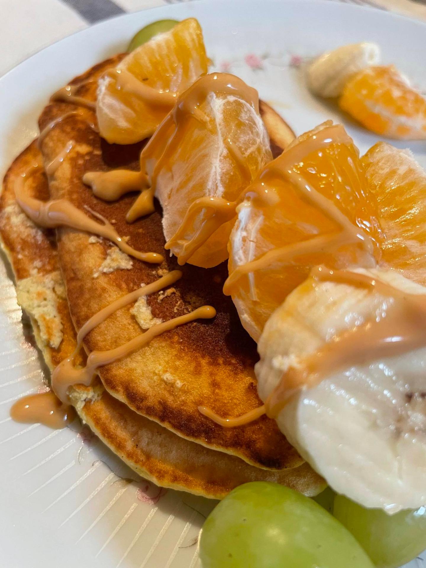 PANCAKES DE COCO KETO