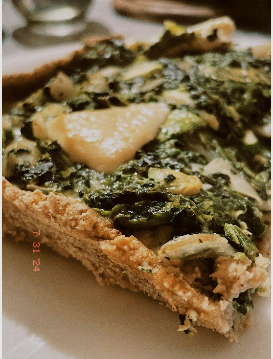 TARTA DE ESPINACA SIN GLUTEN