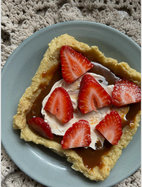 TARTA DE FRUTILLAS SIN GLUTEN